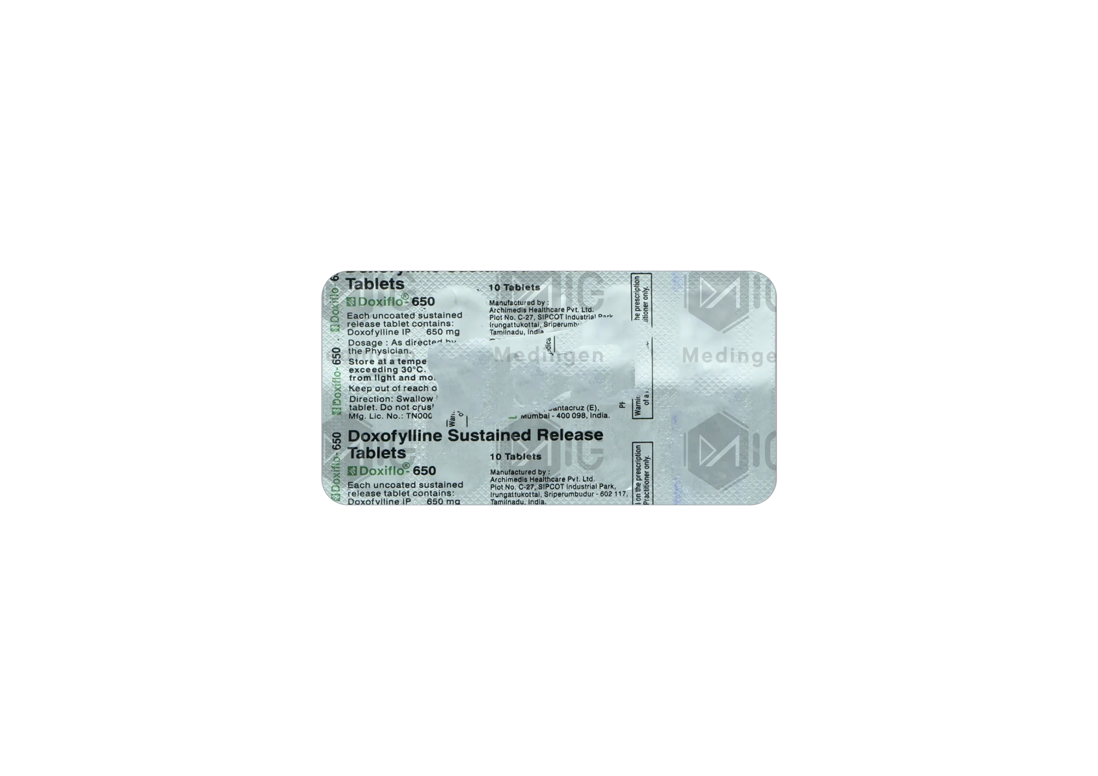 DOXIFLO 650MG